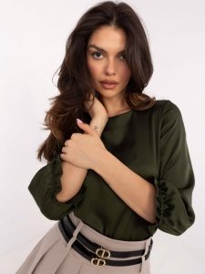 Bluzka-LK-BZ-509950.89-khaki rozmiar - 36