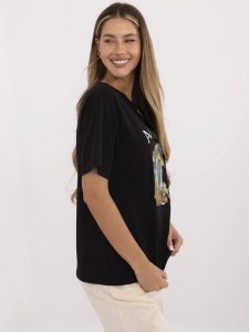 T-shirt-MI-TS-M3221G.75-czarny rozmiar - ONE SIZE