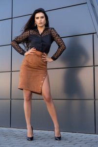 Bluzka Senariam Black 90570 rozmiar - M
