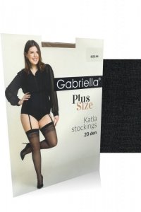 Gabriella Pończochy do paska Katia 167 czarne plus