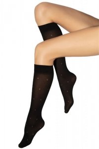 Gatta Podkolanówki Stylove 01 nero