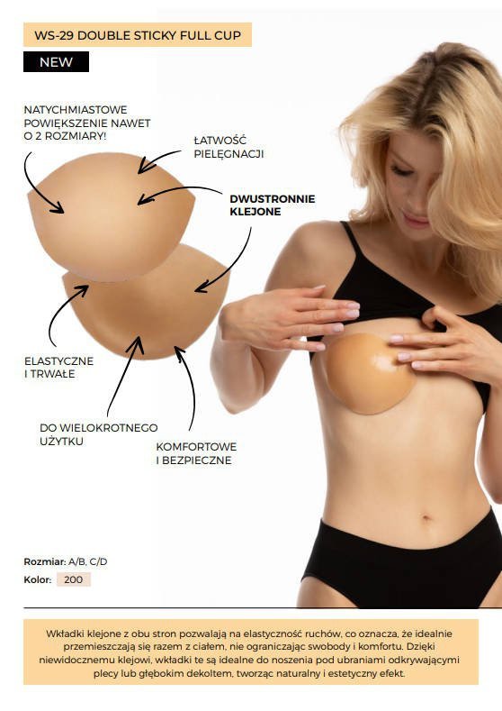 Wkładka WS29 BIKINI PUSH UP