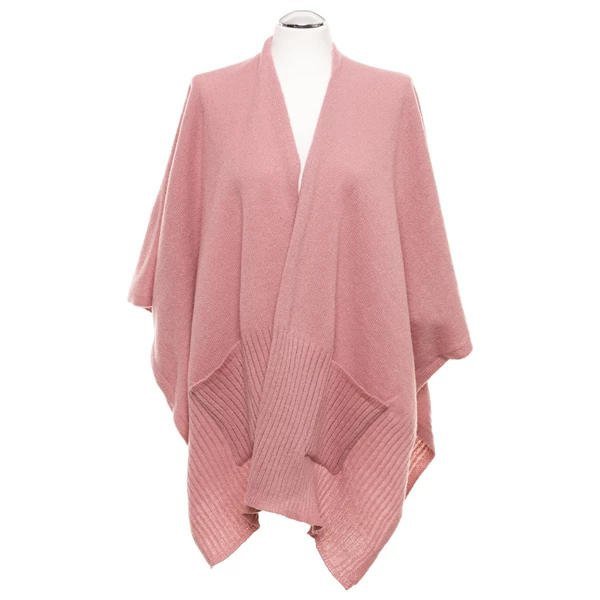 STYLOWE PONCZO DAMSKIE Z KIESZENIAMIA ADS2800-001