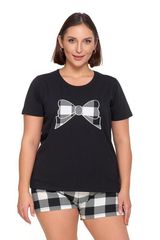 PIŻAMA DAMSKA PDD3500-014 PLUS SIZE S/S 2025