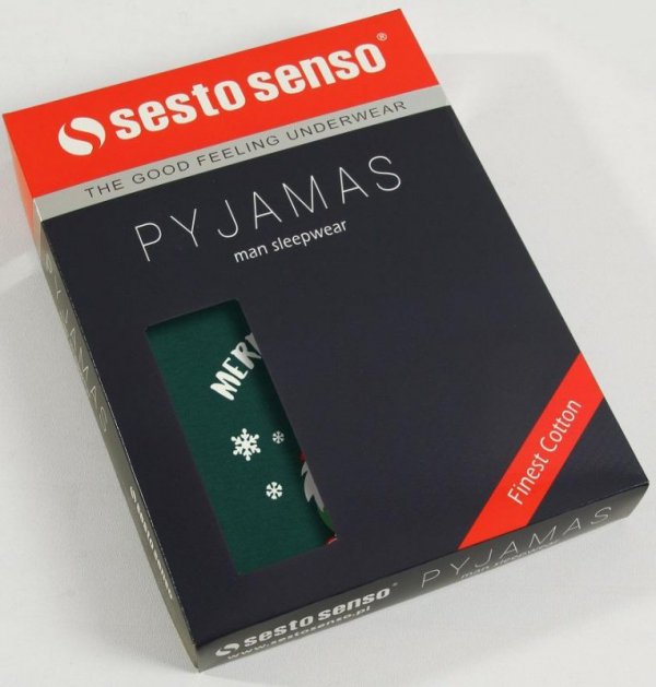 PIŻAMA MĘSKA ŚWIĄTECZNA 2576