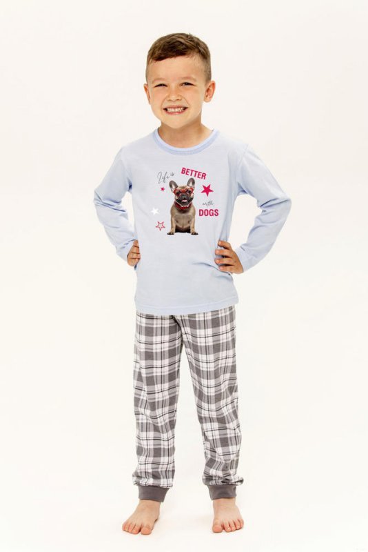 PIŻAMA CHŁOPIĘCA OLLIE 3305 - KOLEKCJA AW24/25