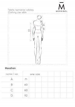Merribel Marathen Light Blue kardigan