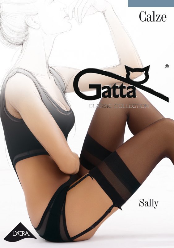 Gatta POŃCZOCHY GATTA SALLY LYCRA DO PASA