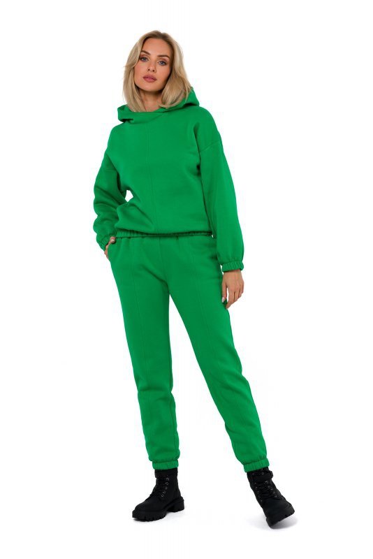 Moe M759 Bluza z kapturem - soczysta zieleń