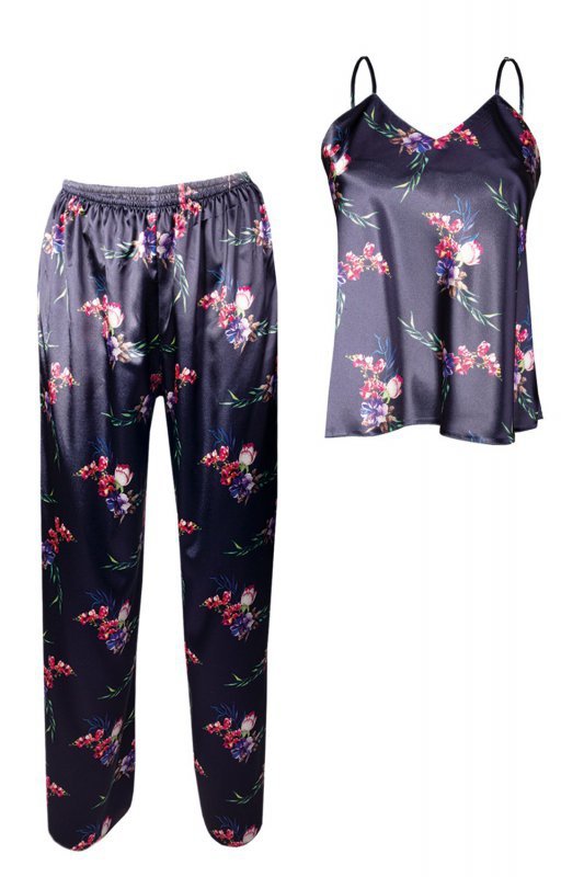 D Karen KOMPLET FLOWERS DK-KI SATYNA 009