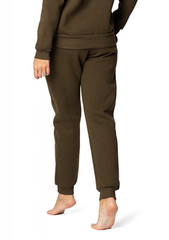 D Karen Spodnie DK-K-B6 KHAKI BAWEŁNA GRUBA