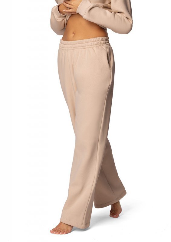 D Karen Spodnie DK-K-B9 KHAKI BAWEŁNA GRUBA