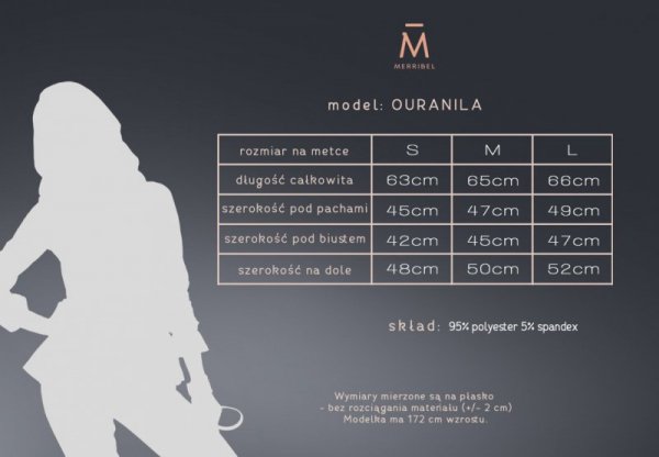 Merribel Ouranila Dark Blue 85411 bluzka