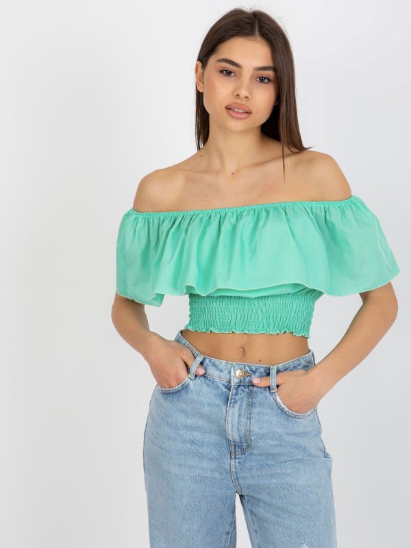 Top-LK-TP-508609.37-mietowy rozmiar - 42