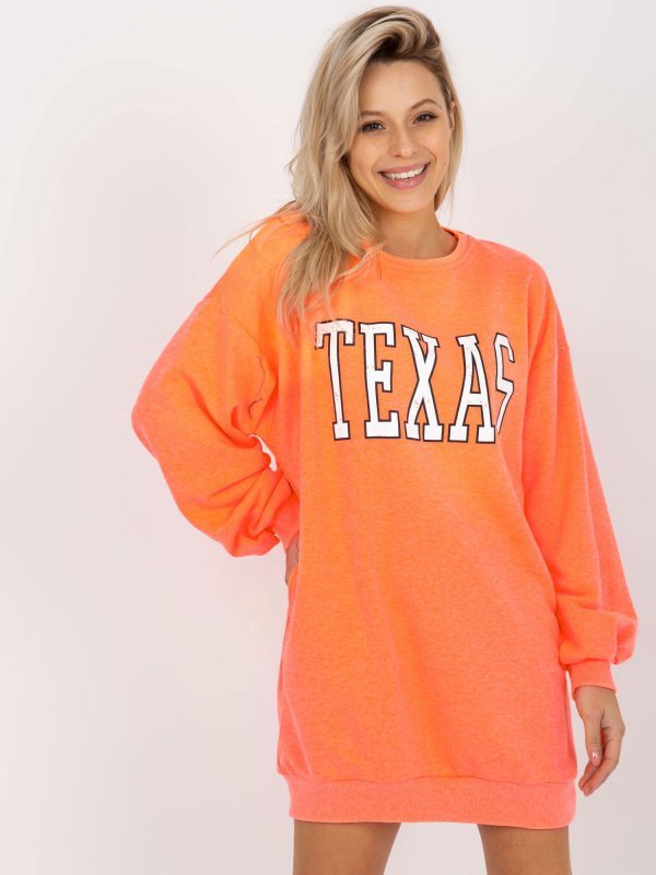 Bluza-EM-BL-U719.82P-fluo pomarańczowy rozmiar - ONE SIZE