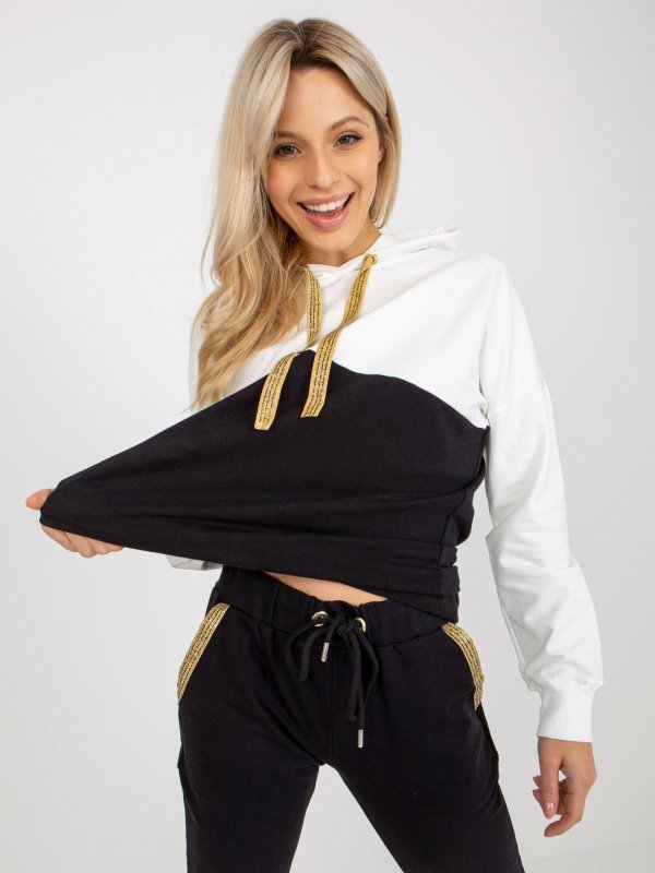 Komplet-RV-KMPL-8419.96P-biało-czarny rozmiar - L/XL