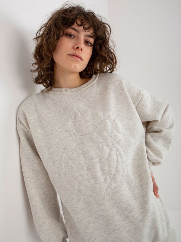 Bluza-EM-BL-617-4.41P-jasny szary rozmiar - ONE SIZE