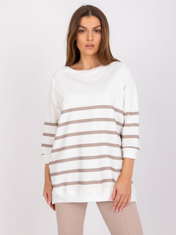 Bluzka-RV-BZ-7556.68-ecru rozmiar - L/XL