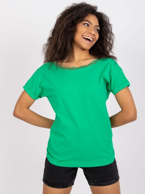 Bluzka-RV-BZ-7544.00-zielony rozmiar - XL