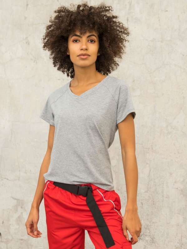 T-shirt-RV-TS-5229.34P-szary rozmiar - XL