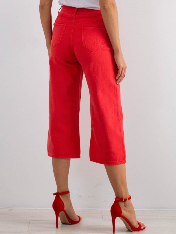 Spodnie jeans-JMP-SP-B102.32P-czerwony rozmiar - 38