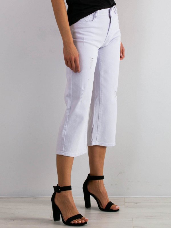 Spodnie jeans-JMP-SP-B102.32P-biały rozmiar - 36