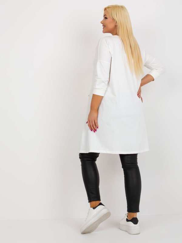 Bluzka-RV-BZ-8533.04-ecru rozmiar - ONE SIZE
