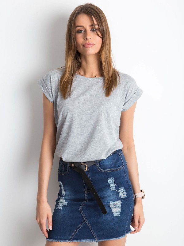 T-shirt-RV-TS-4833.44P-szary rozmiar - S