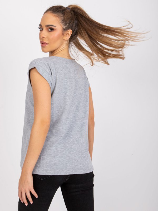 T-shirt-RV-TS-4833.44P-szary rozmiar - L
