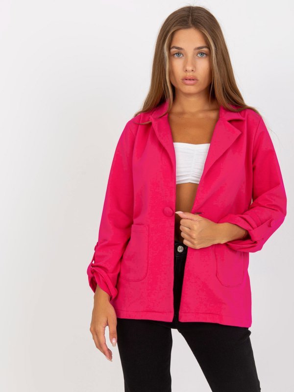 Marynarka-RV-MA-8071.19P-fuksjowy rozmiar - L