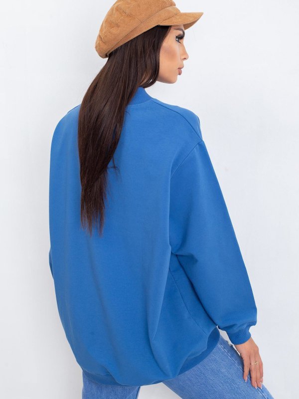 Bluza-RV-BL-5185.73P-ciemny niebieski rozmiar - L/XL