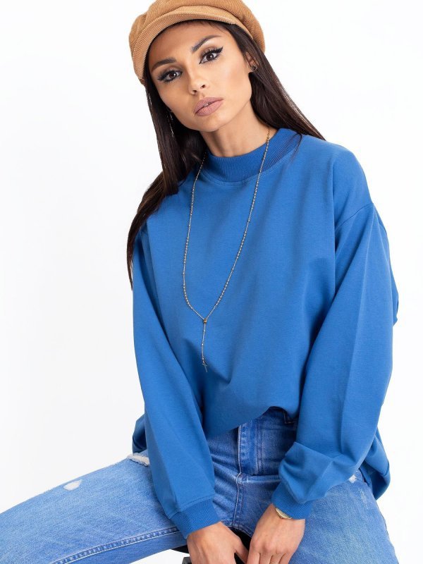 Bluza-RV-BL-5185.73P-ciemny niebieski rozmiar - L/XL
