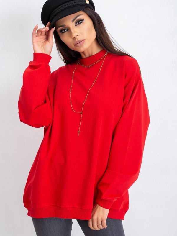 Bluza-RV-BL-5185.81P-czerwony rozmiar - S/M