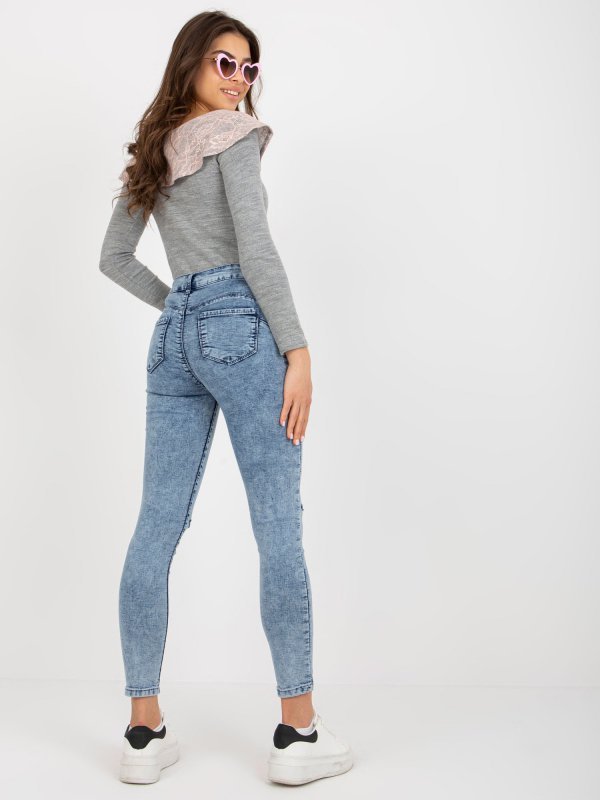 Spodnie jeans-NM-SP-H32.12X-niebieski rozmiar - XL