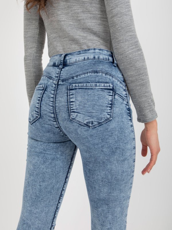 Spodnie jeans-NM-SP-H32.12X-niebieski rozmiar - XS