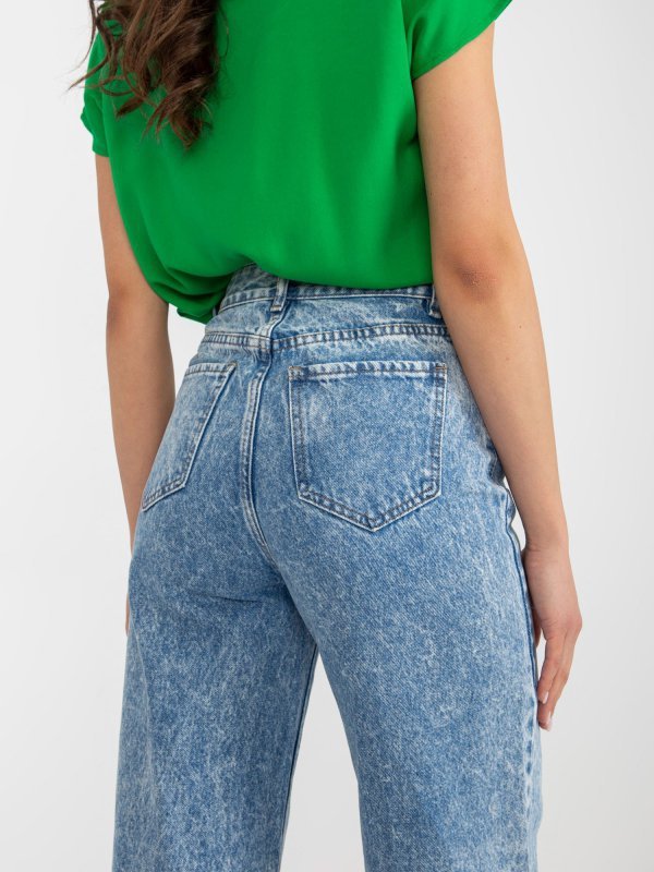 Spodnie jeans-NM-SP-WJ23443.05X-niebieski rozmiar - XS