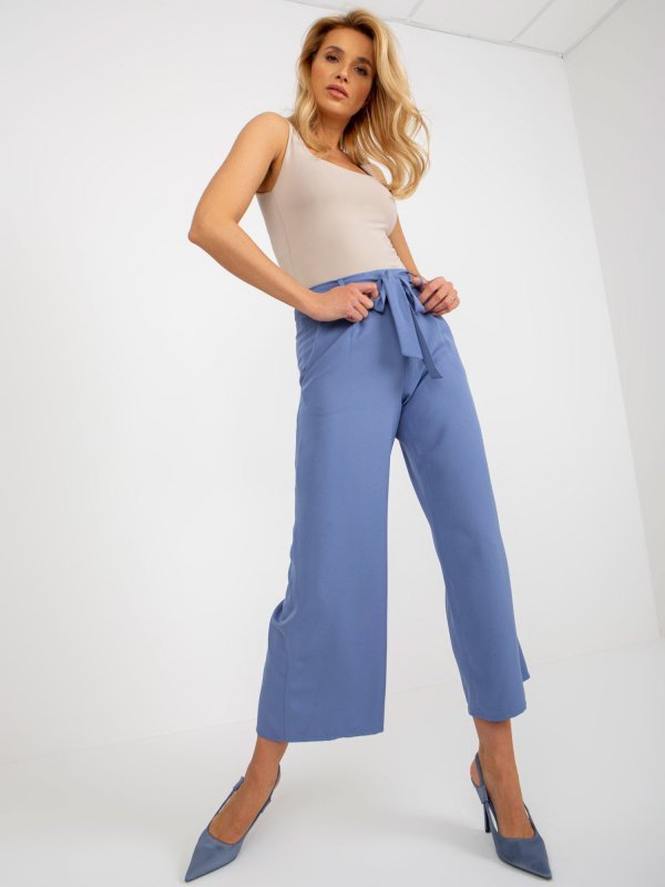 Spodnie-LK-SP-507297.12P-ciemny niebieski rozmiar - 36