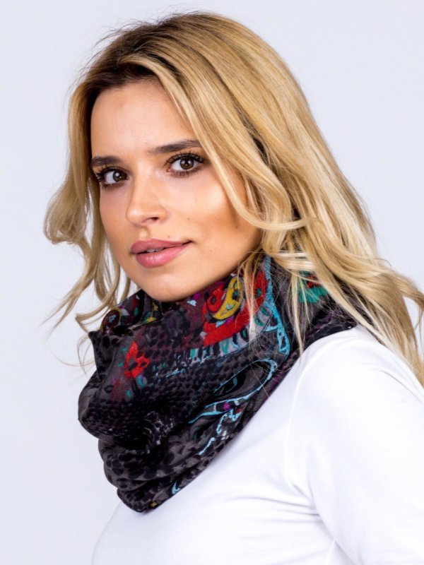 Chustka-AT-CH-F75105.52-czarny rozmiar - ONE SIZE