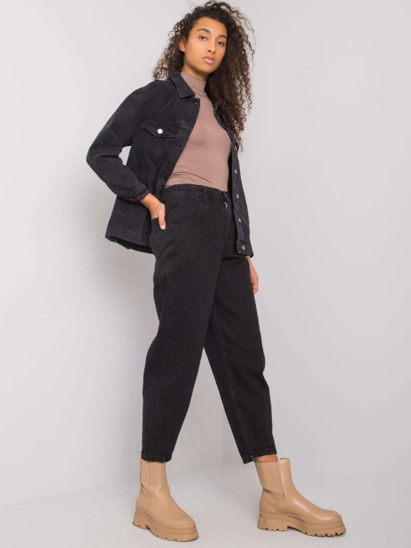 Spodnie jeans-MR-SP-5116-1.29-czarny rozmiar - 26