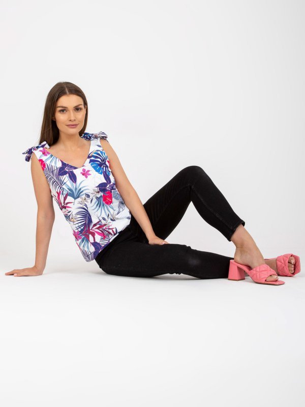 Top-WN-TP-1482-4.67-biało-granatowy rozmiar - S