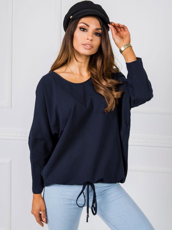 Bluzka-TP-BZ-5472.00P-granatowy rozmiar - S/M