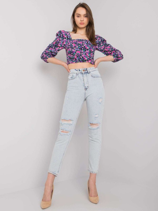 Spodnie jeans-MR-SP-901.05P-jasny niebieski rozmiar - 31
