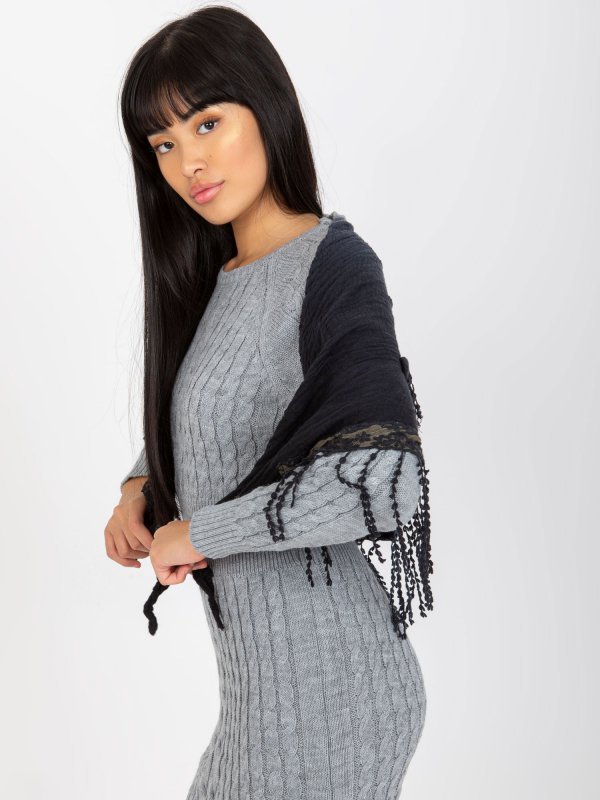 Chustka-AT-CH-0411.68P-granatowy rozmiar - ONE SIZE