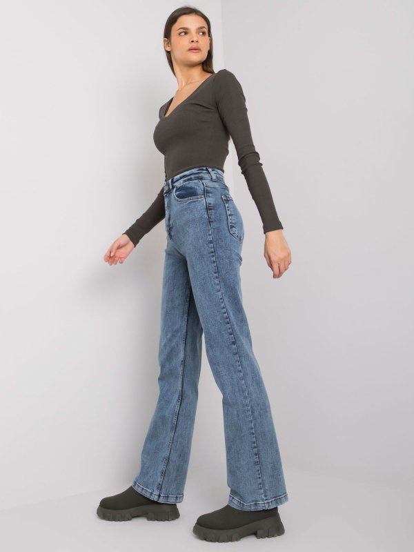 Spodnie jeans-MR-SP-351.72P-ciemny niebieski rozmiar - 25
