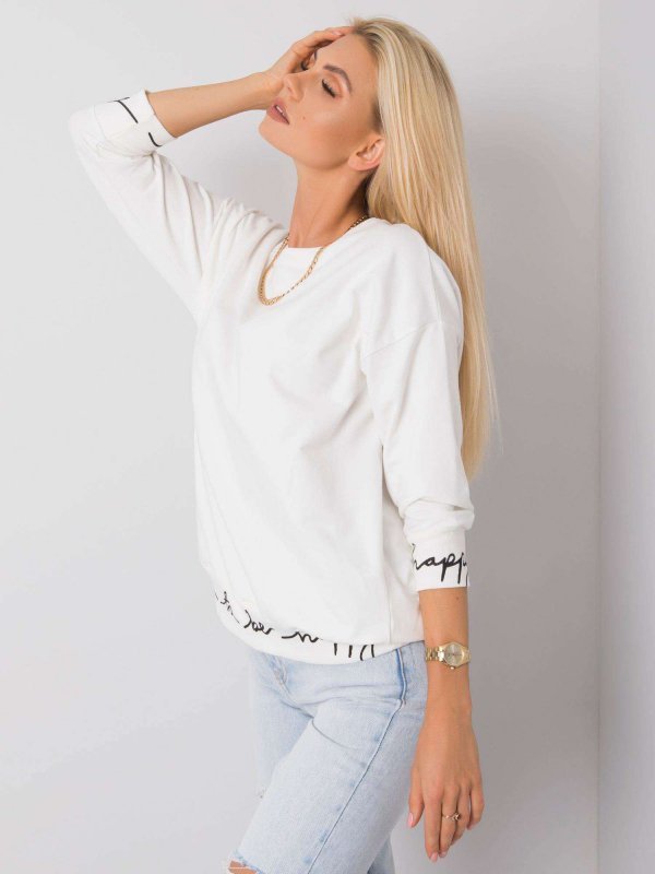 Bluza-RV-BL-5978.06P-ecru rozmiar - ONE SIZE