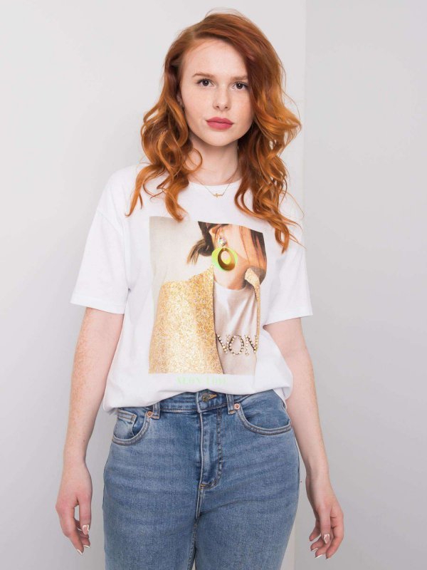 T-shirt-HB-TS-3055.18P-biały rozmiar - S