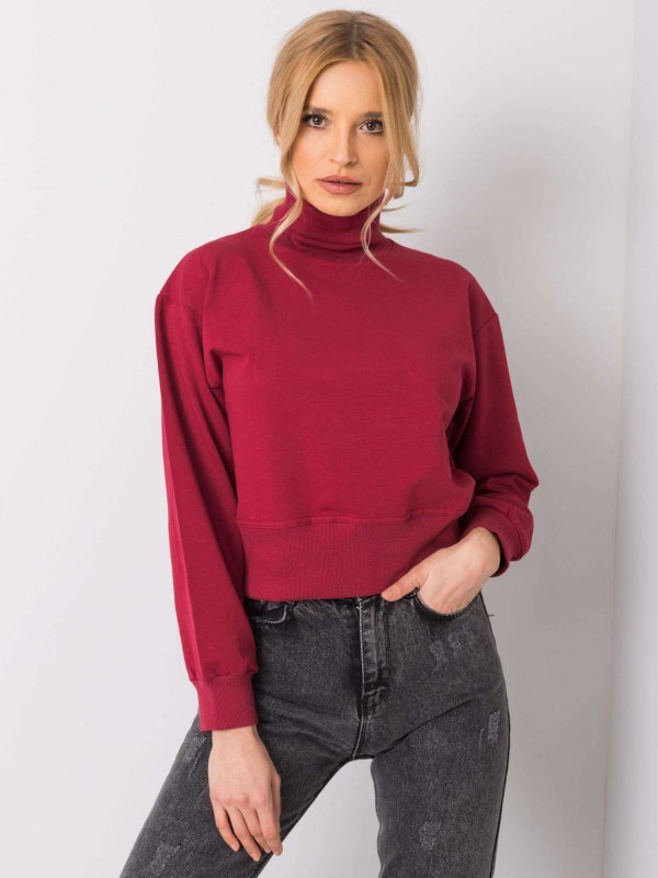 Bluza-RV-BL-6263.86P-bordowy rozmiar - L/XL