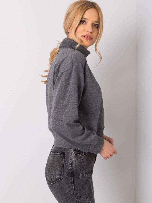 Bluza-RV-BL-6263.86P-ciemny szary rozmiar - S/M