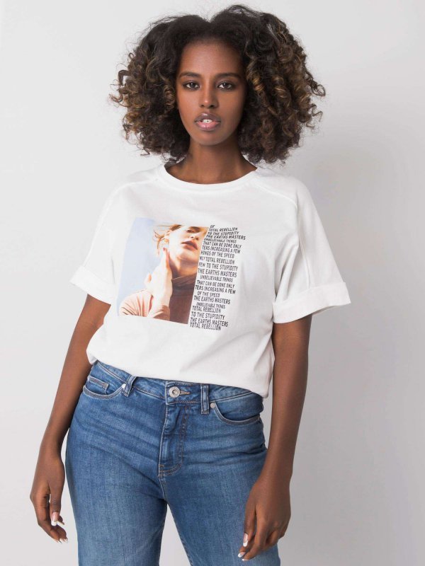 T-shirt-PM-TS-SS21CA42.73-biały rozmiar - L