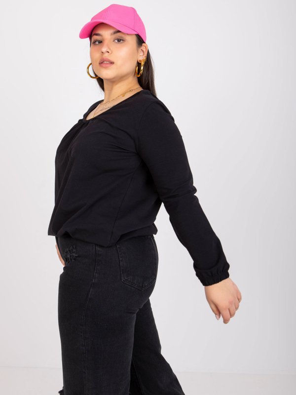 Bluzka-RV-BZ-6332.53P-czarny rozmiar - XL